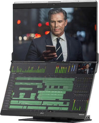 Mobile Pixels Geminos computer monitor 24" 1920 x 1080 pixels Quad HD Black