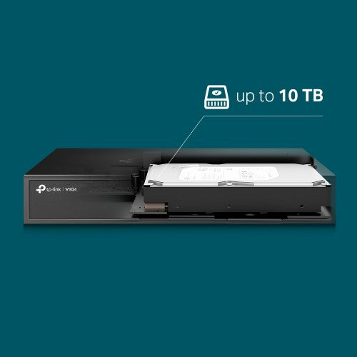 TP-Link VIGI NVR1008H network video recorder 1U Black