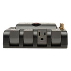 Tripp Lite TLP606RNET surge protector Black 6 AC outlet(s) 120 V 72" (1.83 m)