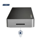 StarTech.com DK30CHDDPPD laptop dock/port replicator Wired USB 3.2 Gen 1 (3.1 Gen 1) Type-C Black, Silver