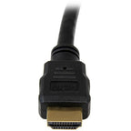 StarTech.com HDMM1 HDMI cable 11.8" (0.3 m) HDMI Type A (Standard) Black