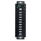 StarTech.com USB210AIND-USB-A-HUB interface hub USB 2.0 Type-B 480 Mbit/s Black