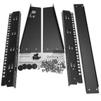 StarTech.com RK8OD rack cabinet 8U Freestanding rack Black