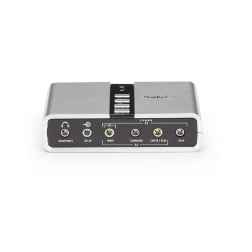 StarTech.com ICUSBAUDIO7D audio card 7.1 channels USB