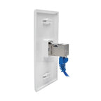 Tripp Lite N235-001-SH-D wire connector RJ45 (FEMALE) Silver