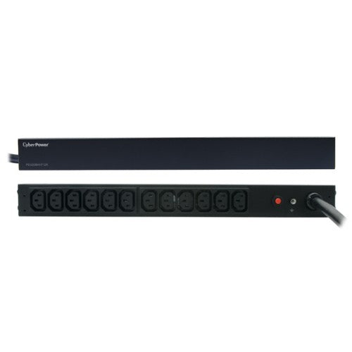 CyberPower PDU20BHVT12R power distribution unit (PDU) 12 AC outlet(s) 1U Black