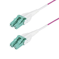 StarTech.com OM4RLCLC10M InfiniBand/fibre optic cable 393.7" (10 m) LC OFNR Violet