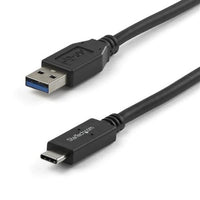 StarTech.com USB31AC1M USB cable USB 3.2 Gen 2 (3.1 Gen 2) 39.4" (1 m) USB A USB C Black
