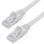 StarTech.com N6PATCH50WH networking cable White 598.4" (15.2 m) Cat6 U/UTP (UTP)