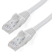 StarTech.com N6PATCH50WH networking cable White 598.4" (15.2 m) Cat6 U/UTP (UTP)