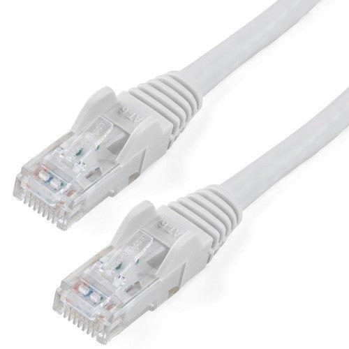 StarTech.com N6PATCH50WH networking cable White 598.4" (15.2 m) Cat6 U/UTP (UTP)