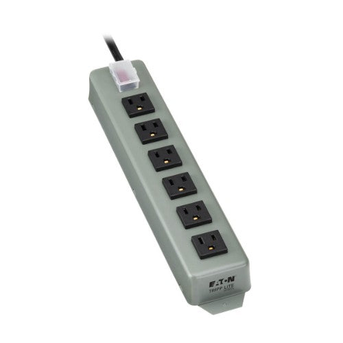 Tripp Lite UL24CB-15 surge protector Black, Gray 6 AC outlet(s) 120 V 180" (4.57 m)