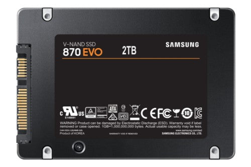 Samsung 870 EVO 2 TB 2.5" Serial ATA III V-NAND