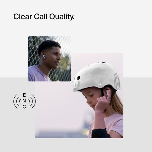 Belkin SoundForm Nano 2 Headphones Wireless In-ear Calls/Music Micro-USB Bluetooth White