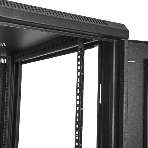 StarTech.com RK1833BKM rack cabinet 18U Freestanding rack Black