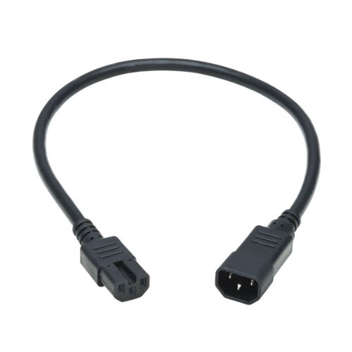 Tripp Lite P018-002 power cable Black 24" (0.61 m) C14 coupler C15 coupler