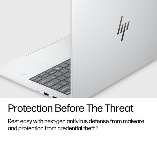 HP EliteBook 6 G2q 14 inch Notebook Next Gen AI PC Wolf Pro Security Edition Copilot+ PC Laptop 14" WUXGA 32 GB LPDDR5x-SDRAM 512 GB SSD Wi-Fi 7 (802.11be) Windows 11 Pro Silver