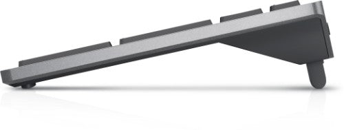 DELL KB740 keyboard Office RF Wireless + Bluetooth QWERTY English Gray, Black