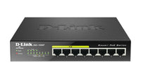 D-Link DGS-1008P network switch Unmanaged Gigabit Ethernet (10/100/1000) Power over Ethernet (PoE) Black