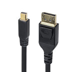 StarTech.com DP14MDPMM10F DisplayPort cable 118.1" (3 m) Mini DisplayPort Black