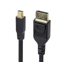 StarTech.com DP14MDPMM10F DisplayPort cable 118.1" (3 m) Mini DisplayPort Black