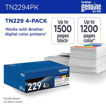 Brother TN-2294PK toner cartridge 1 pc(s) Original Black, Cyan, Magenta, Yellow