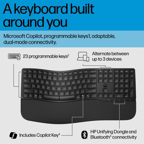 HP 685 Comfort Dual-Mode Keyboard