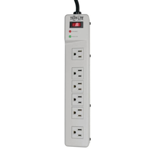 Tripp Lite TLM626 surge protector Gray 6 AC outlet(s) 120 V 70.9" (1.8 m)
