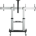 StarTech.com STNDMTVDUO TV mount/stand 60" Black, Silver