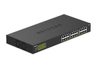 NETGEAR GS324PP Unmanaged Gigabit Ethernet (10/100/1000) Power over Ethernet (PoE) Black