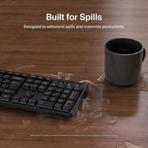 Belkin BBZ010TT keyboard Mouse included Home RF Wireless + USB QWERTY English Black