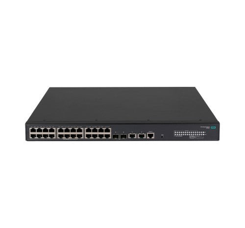 HPE FlexNetwork 5140 24G POE+2SFP+2XGT EI Managed L3 Gigabit Ethernet (10/100/1000) Power over Ethernet (PoE) 1U