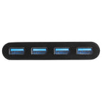 StarTech.com HB30C4AB interface hub USB 3.2 Gen 1 (3.1 Gen 1) Type-C 5000 Mbit/s Black