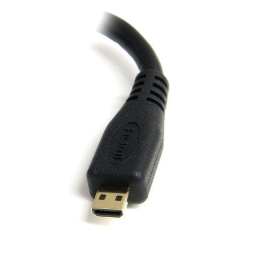 StarTech.com HDADFM5IN HDMI cable 5" (0.127 m) HDMI Type A (Standard) HDMI Type D (Micro) Black