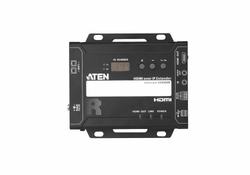 ATEN VE8900R AV extender AV receiver Black