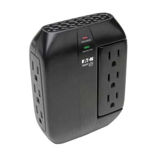 Tripp Lite SWIVEL6 surge protector Black 6 AC outlet(s) 120 V