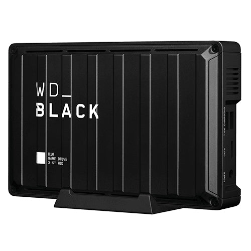 Western Digital Black D10 external hard drive 8 TB Black, White