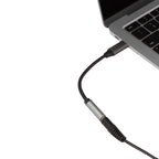 VisionTek 901480 audio cable USB Type-C RCA + 3.5mm Black, Gray