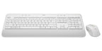 Logitech 920-011018 keyboard Mouse included Office Bluetooth QWERTY English White
