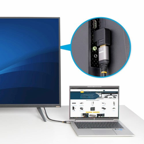 StarTech.com HDMI2HDMIMFRA cable gender changer HDMI Black