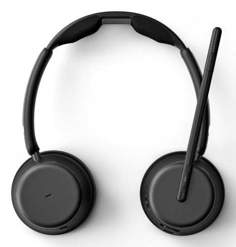 EPOS IMPACT 1000 MS UC ANC WL USB-C+A Stand Headset Wireless Head-band Office/Call center USB Type-C Bluetooth Charging stand Black