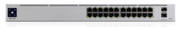 Ubiquiti UniFi Pro 24-Port PoE Managed L2/L3 Gigabit Ethernet (10/100/1000) Power over Ethernet (PoE) 1U Silver