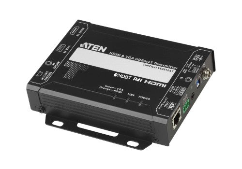 ATEN VE2812AT AV extender AV transmitter Black