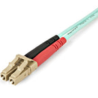 StarTech.com 450FBLCLC1 InfiniBand/fibre optic cable 39.4" (1 m) LC Aqua color