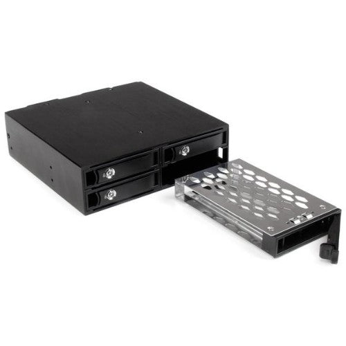 StarTech.com SATSASBP425 drive bay panel 5.25" Storage drive tray Black
