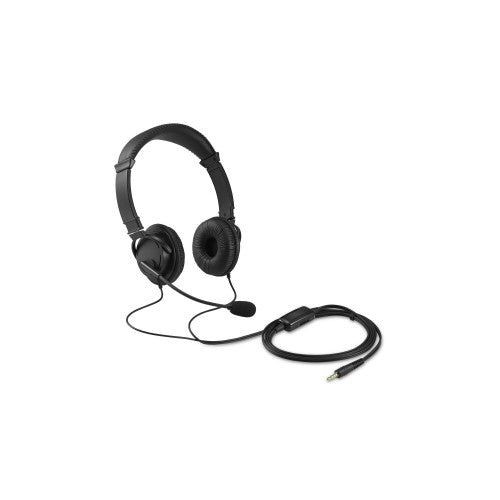 Kensington K33597WW headphones/headset Wired Head-band Black