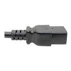 Tripp Lite P047-002 power cable Black 24" (0.61 m) C14 coupler C19 coupler