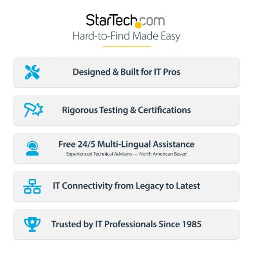 StarTech.com NLWH-15F-CAT8-PATCH networking cable White 181.1" (4.6 m) S/FTP (S-STP)