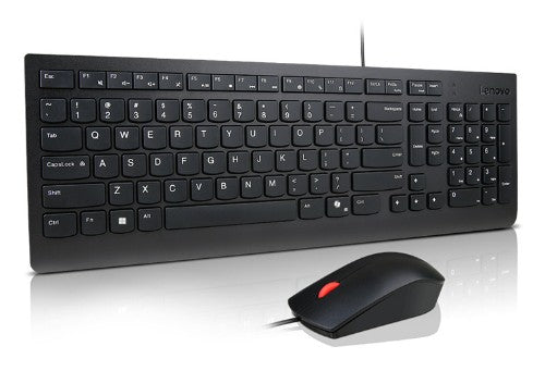 Lenovo 4X31R64411 keyboard Mouse included Universal USB French, Canadian Black
