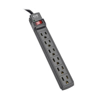 Tripp Lite PS66B surge protector Black 6 AC outlet(s) 120 V 72" (1.83 m)
